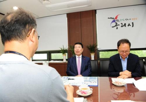 백경현 구리시장, ‘공무직노조 임원 간담회’ 참석 이미지